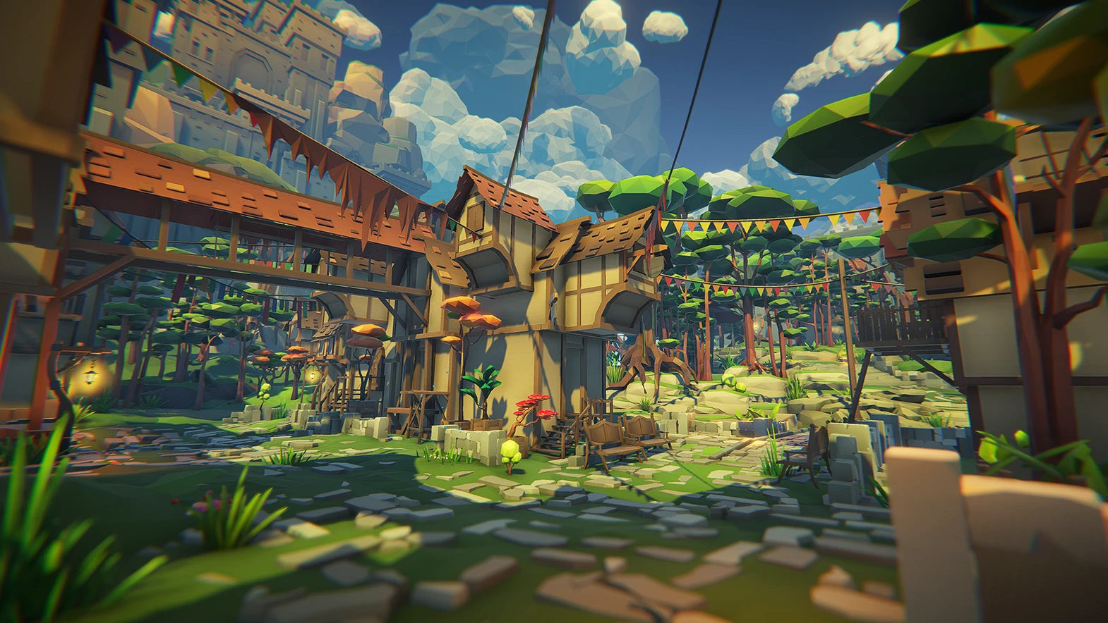 Z! Low Poly Medieval Environment gallery image 7