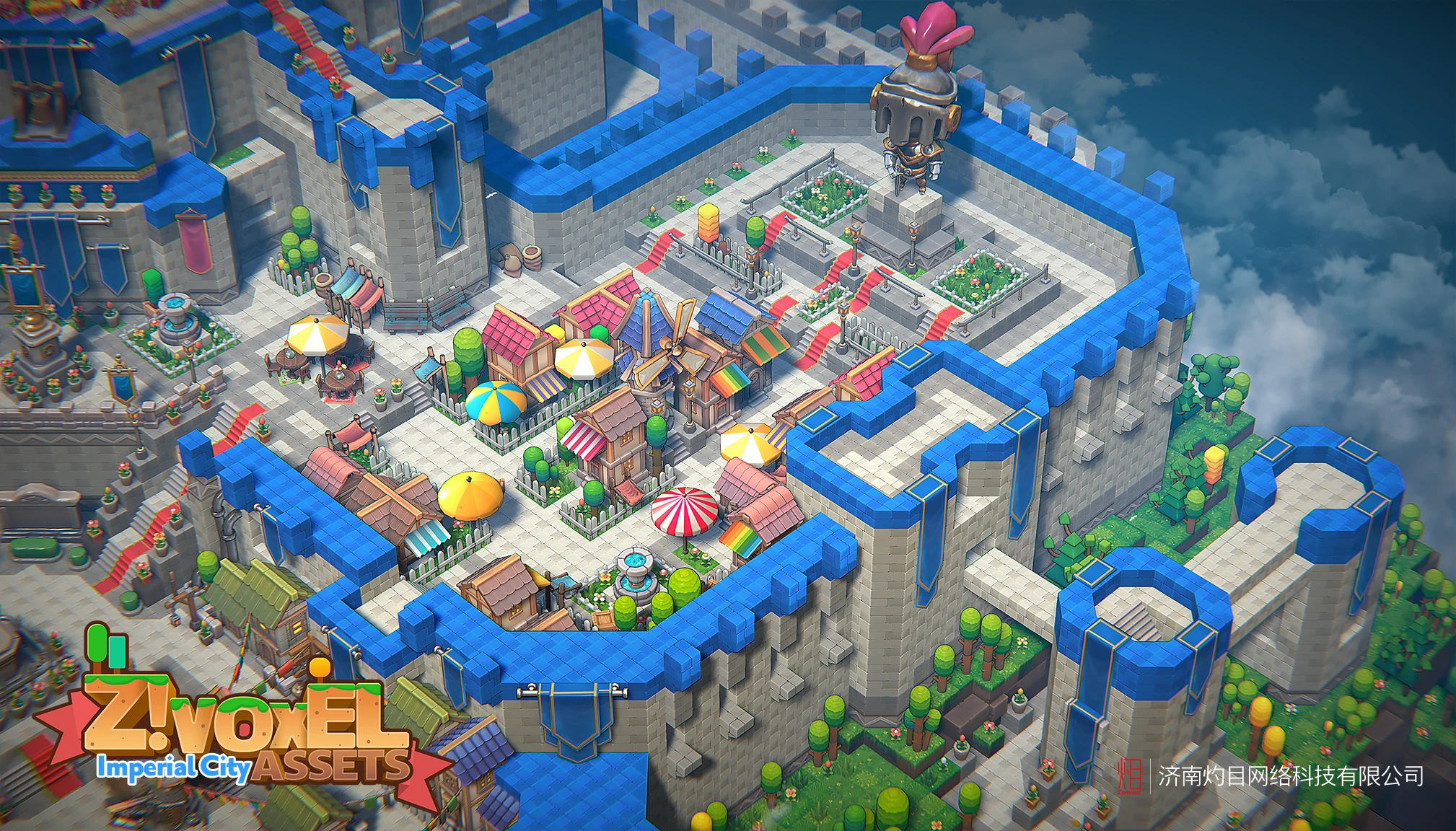 Z ! Voxel Assets - Imperial City gallery image 3
