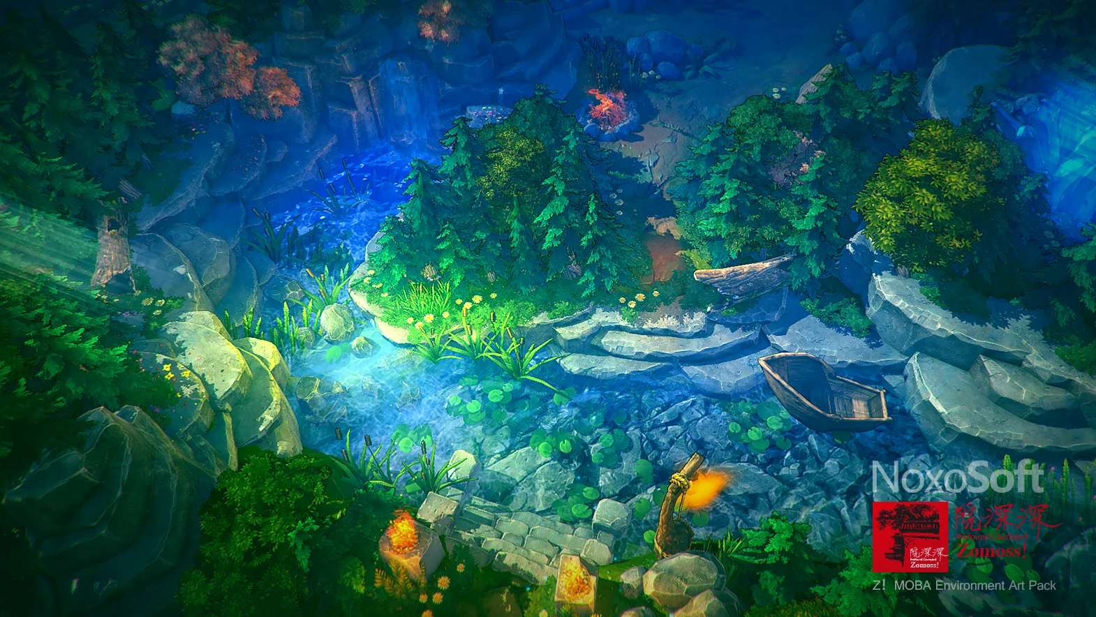 Z！M.O.B.A Environment Art Pack gallery image 4