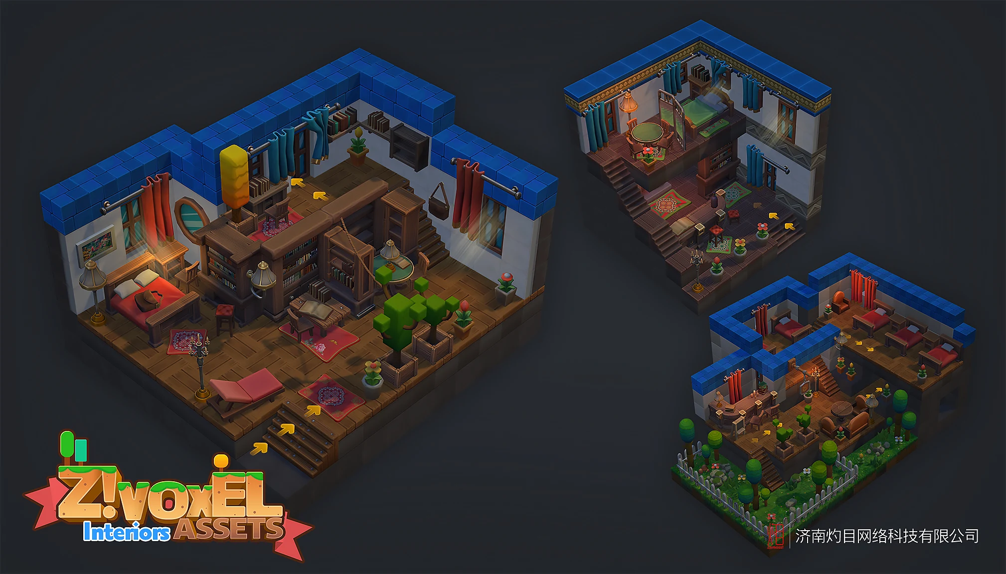 Z ! Voxel Assets - Interiors gallery image 5