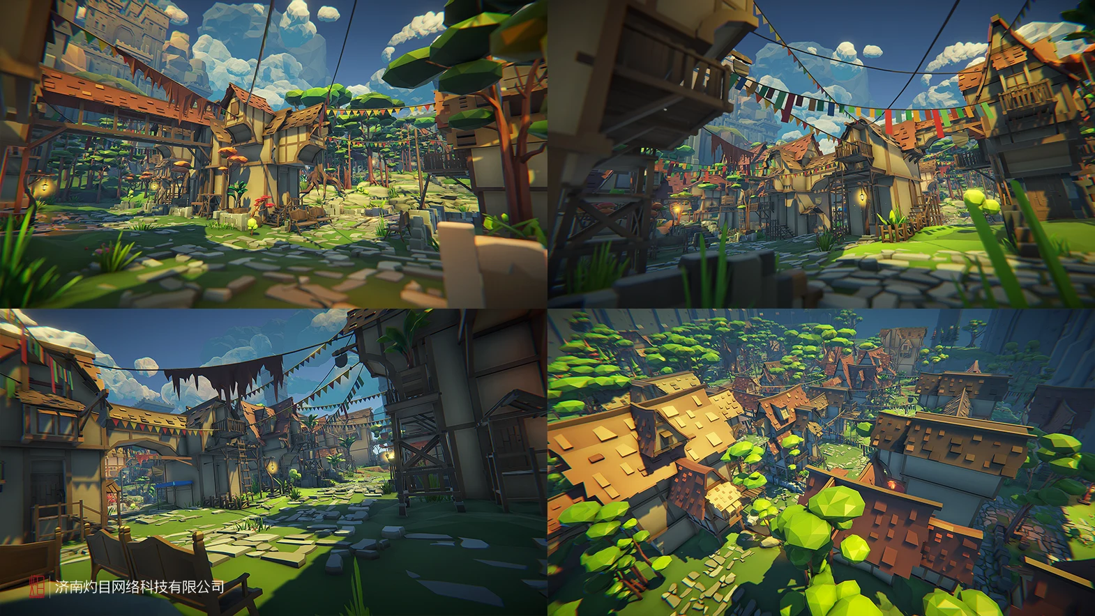 Z! Low Poly Medieval Environment gallery image 11