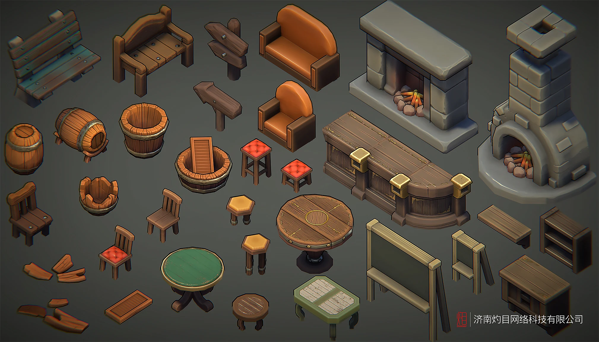 Z ! Voxel Assets - Interiors gallery image 18