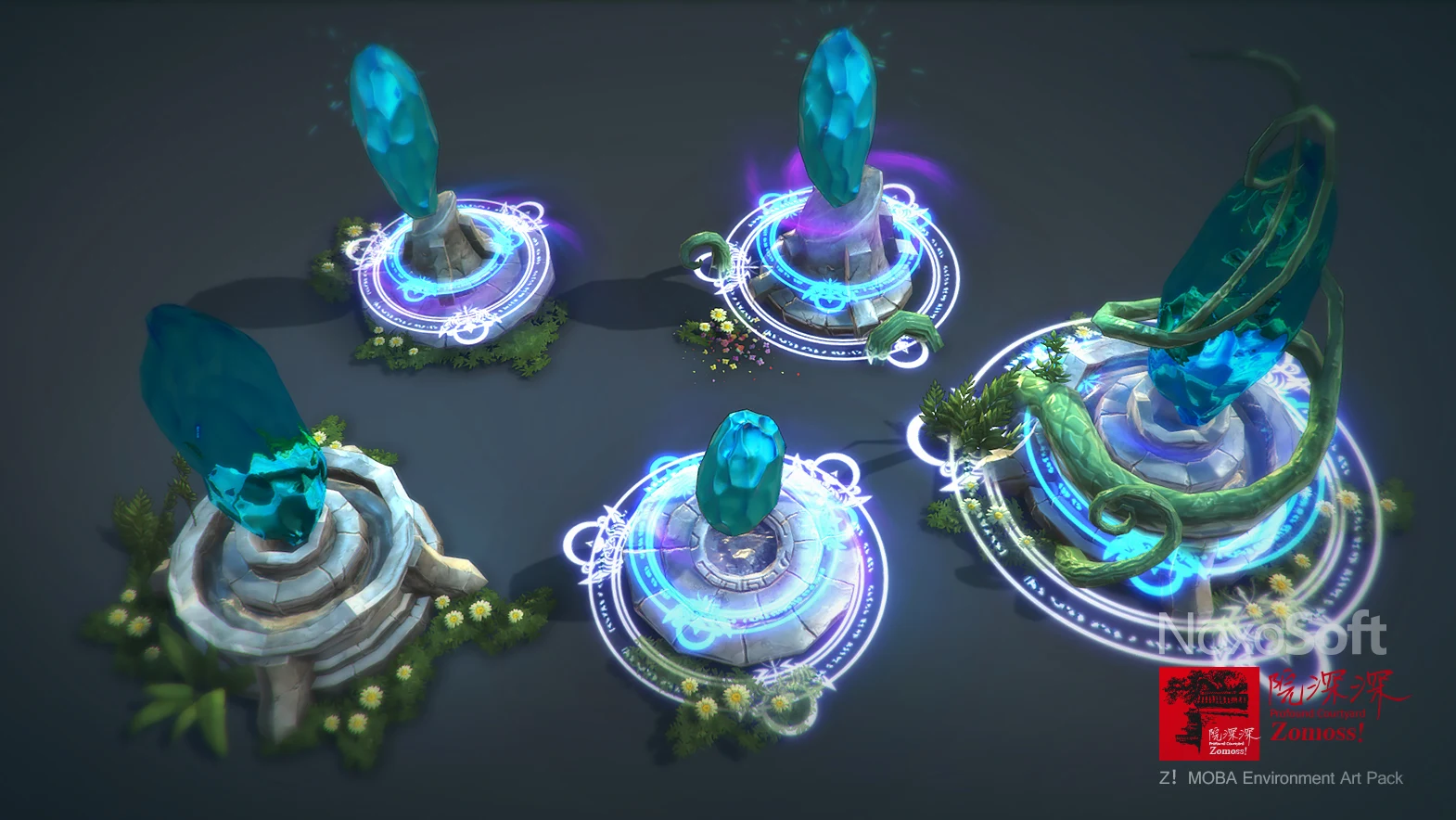 Z！M.O.B.A Environment Art Pack gallery image 14