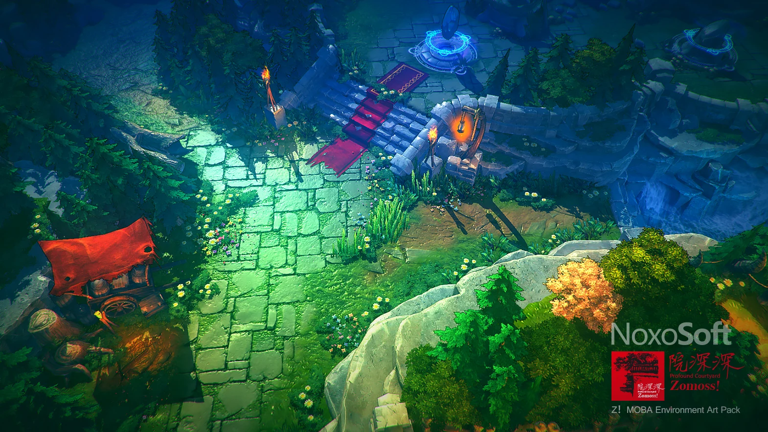 Z！M.O.B.A Environment Art Pack gallery image 3