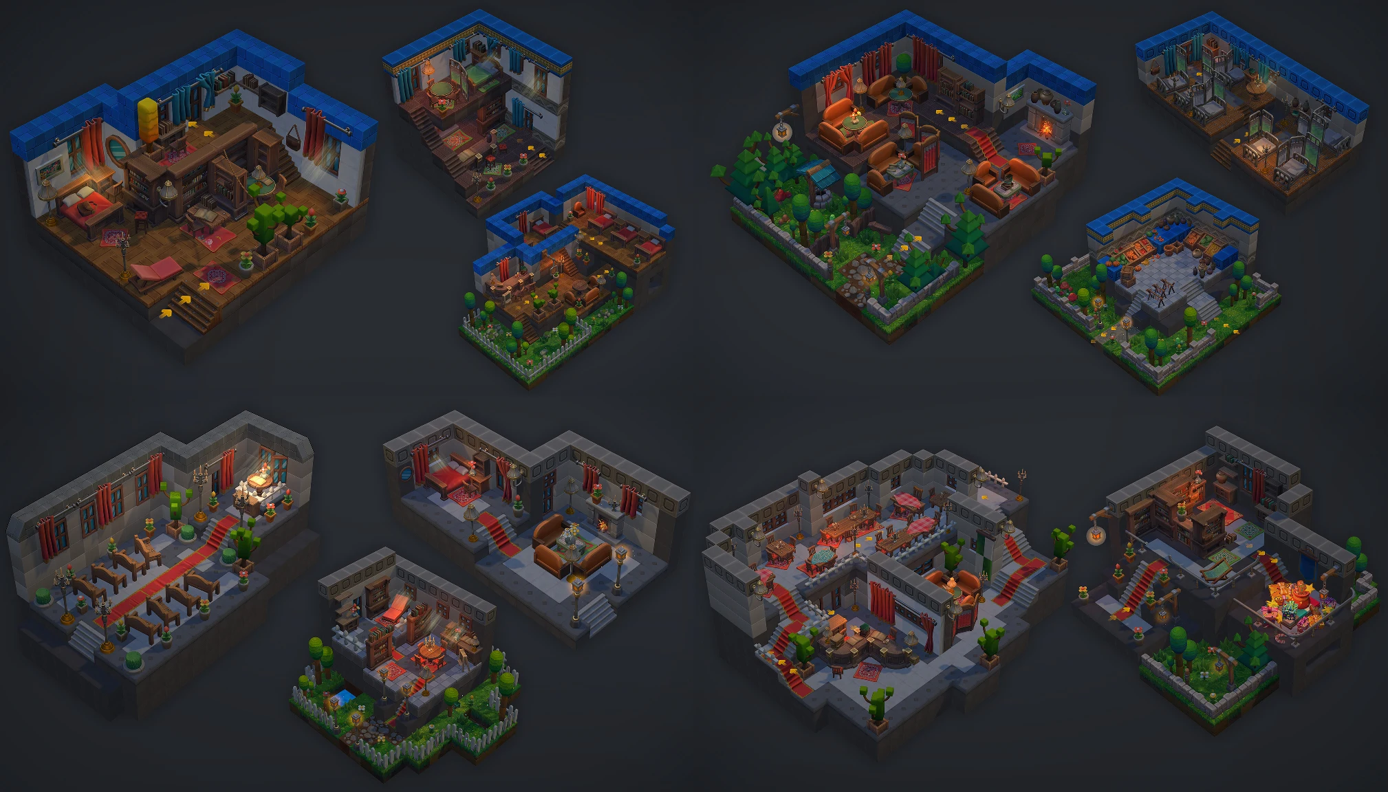 Z ! Voxel Assets - Imperial City gallery image 28