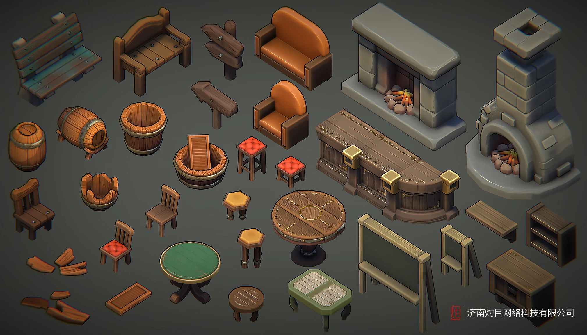 Z ! Voxel Assets - Imperial City gallery image 19