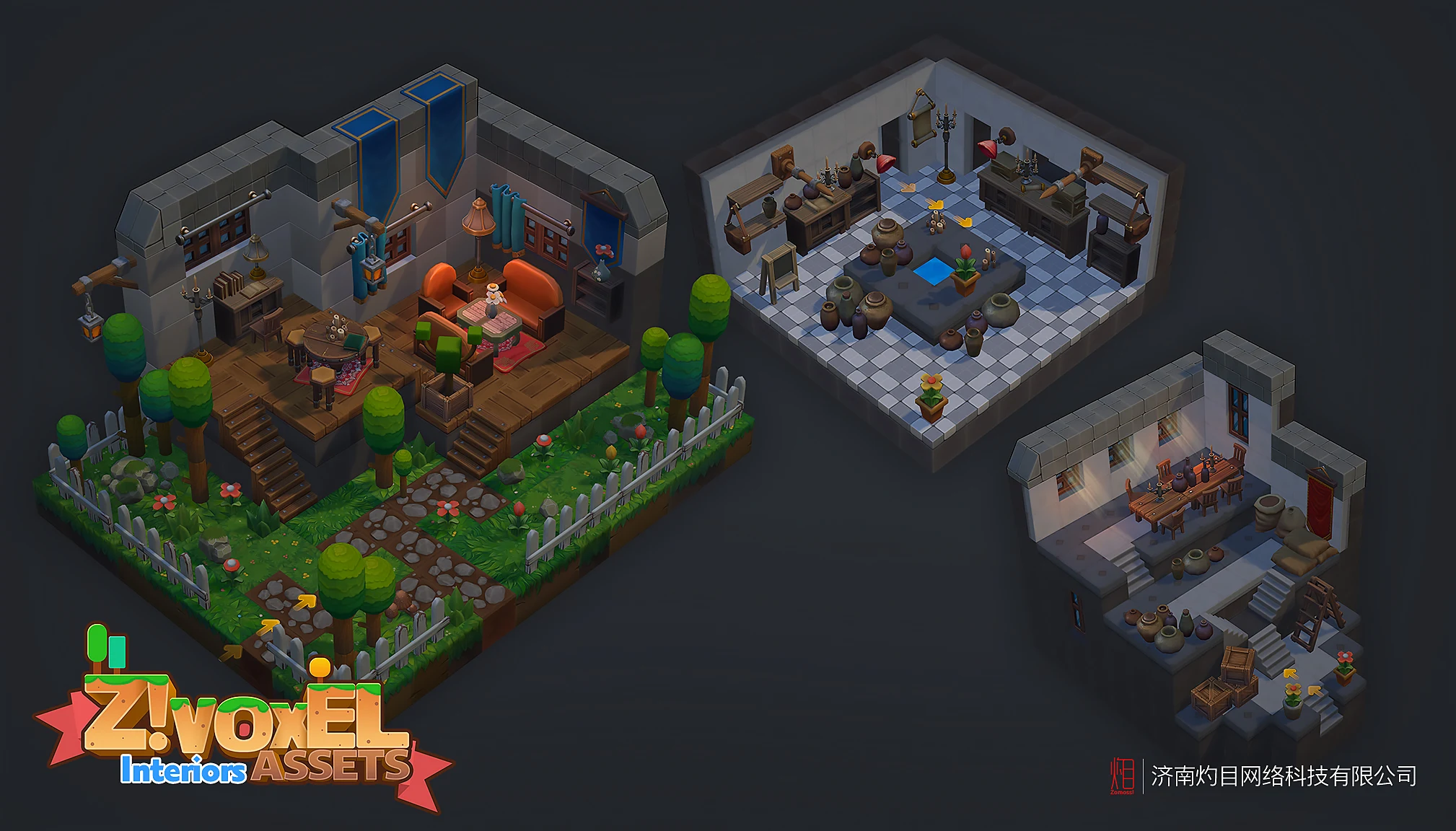 Z ! Voxel Assets - Interiors gallery image 7