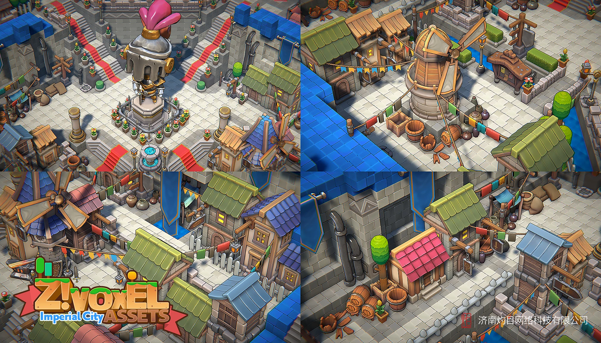 Z ! Voxel Assets - Imperial City gallery image 10